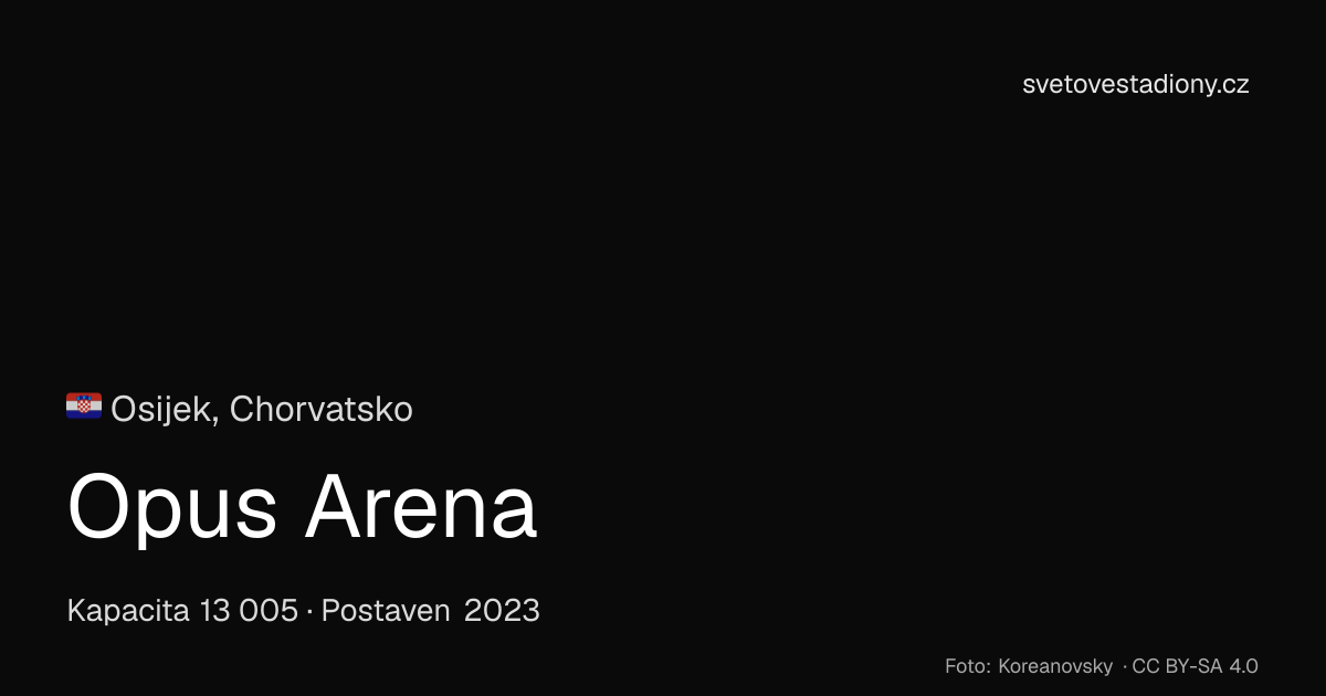 Opus Arena | WorldStadiumsMap