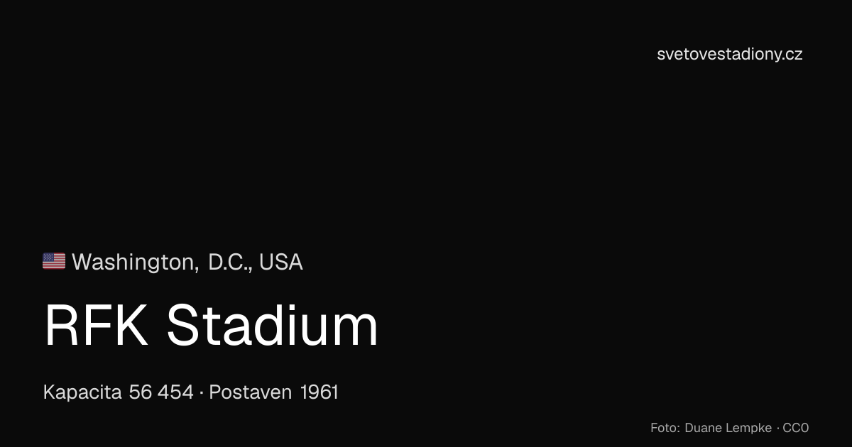 Robert F. Kennedy Memorial Stadium | WorldStadiumsMap