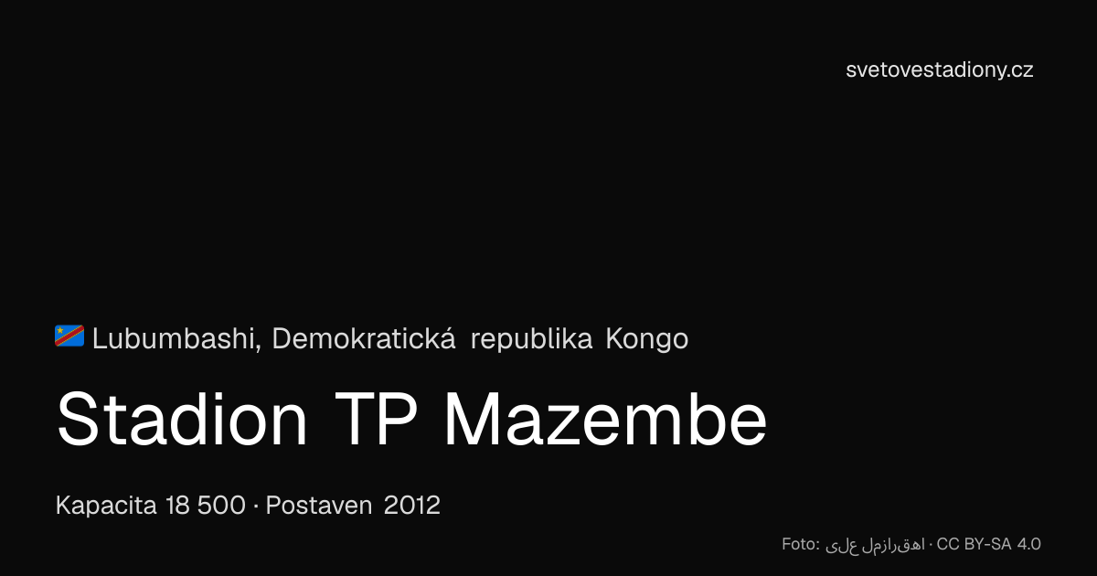 Estadio TP Mazembe | WorldStadiumsMap